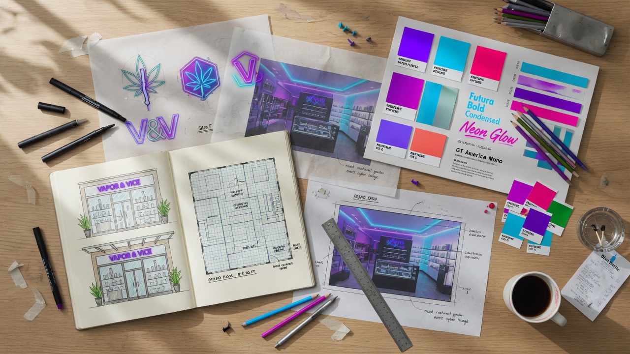 Design drawings and branding