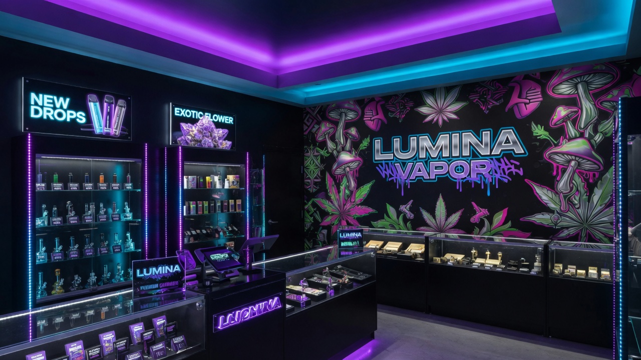 We Design Smoke Shops - modern smoke retail storefront design